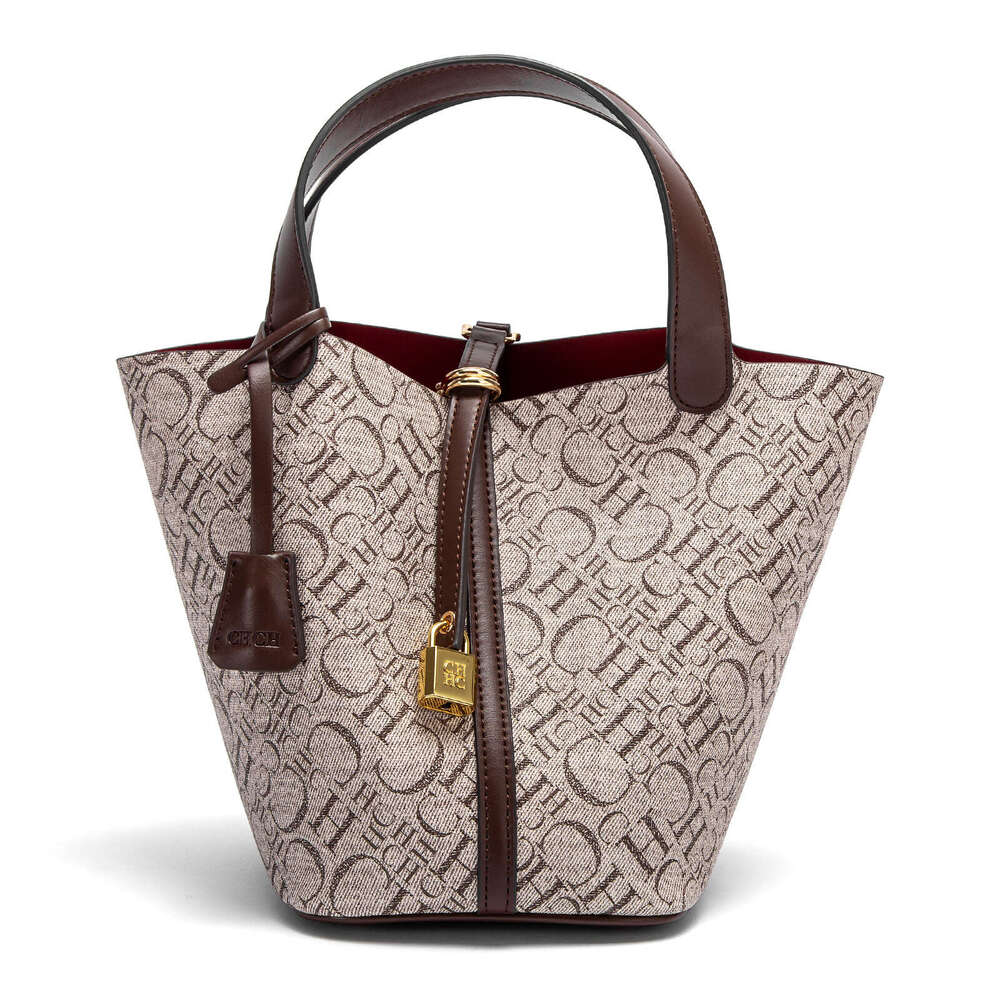 CHCH 2025 New Trendy Open Pocket Handbag Convenient Handheld Tote Women's Fashion Bag