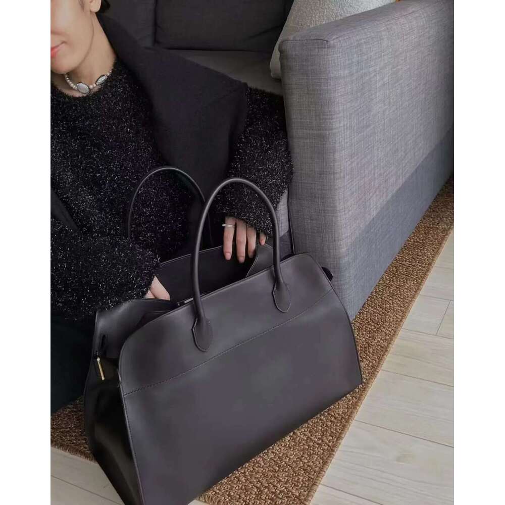 High Quality Leather Women Margaux 15 Fashion Shopping Tote Female Casual Shoulder Bag Handbag Large Capacity