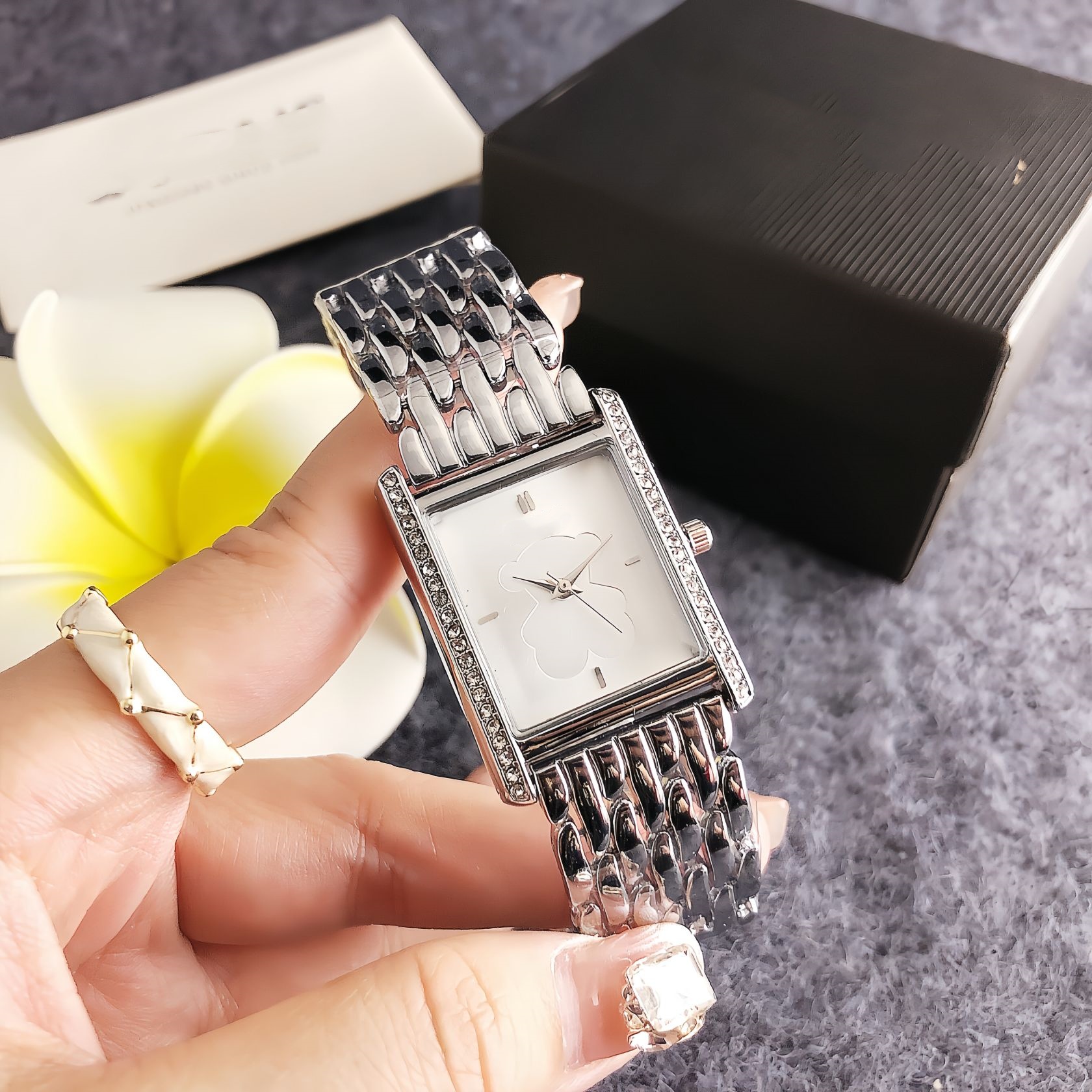 Sende Calda Donne Uomini Silver Gold Rosa Inossidabile Nume…