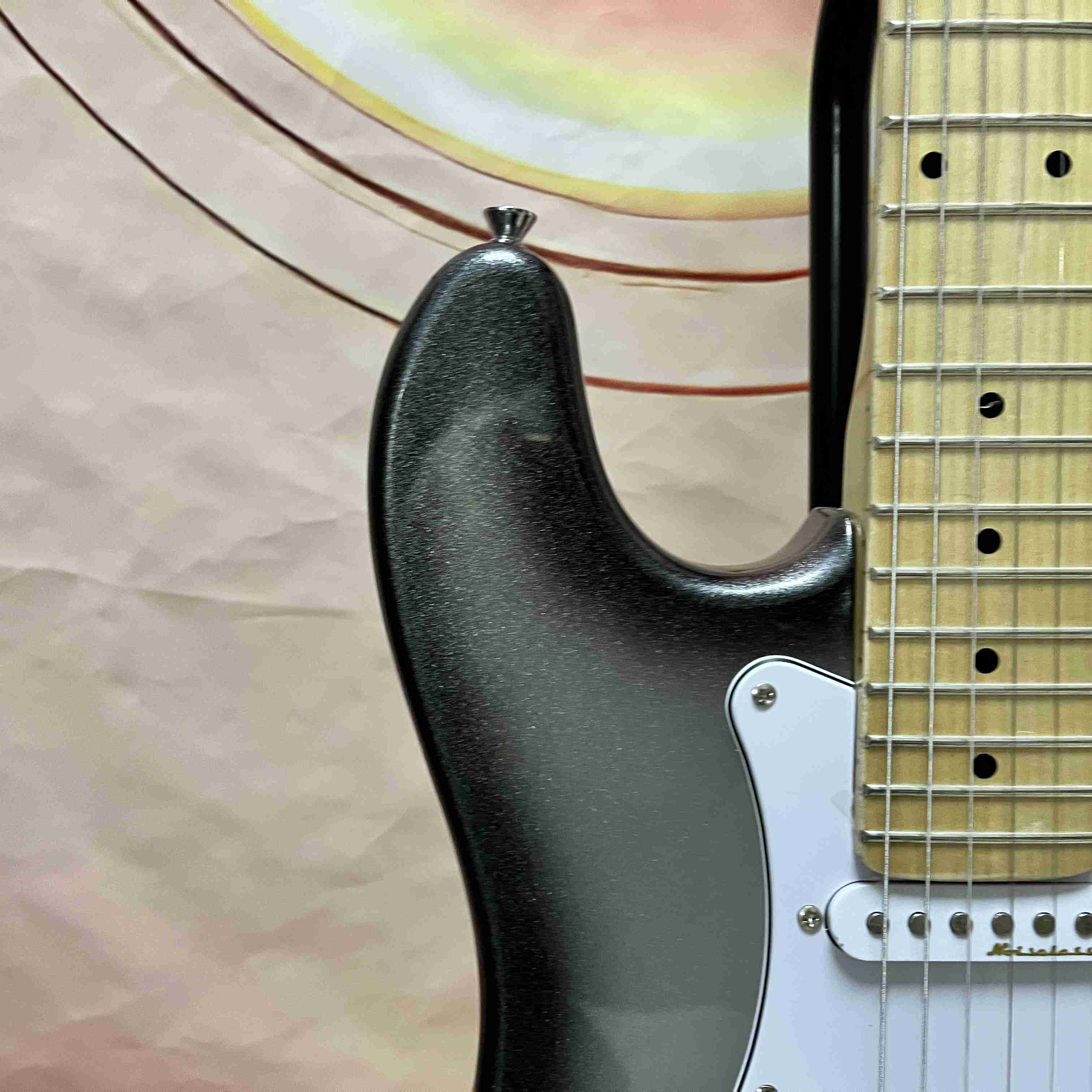 US WAREHOUSE exquisite ST electric guitar 22 frets SSS pickup Chrome hardware Maple neck 6 strings basswood body