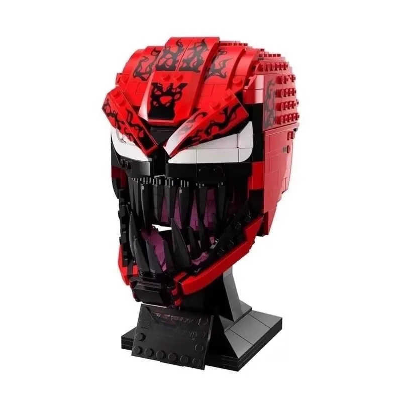 Disney toys Venom Mini Building Blocks Marvel Holocaust Head Superhero Spider Man MOC 3D Model DIY Building Blocks Childrens Christmas Gift Toys Y2505