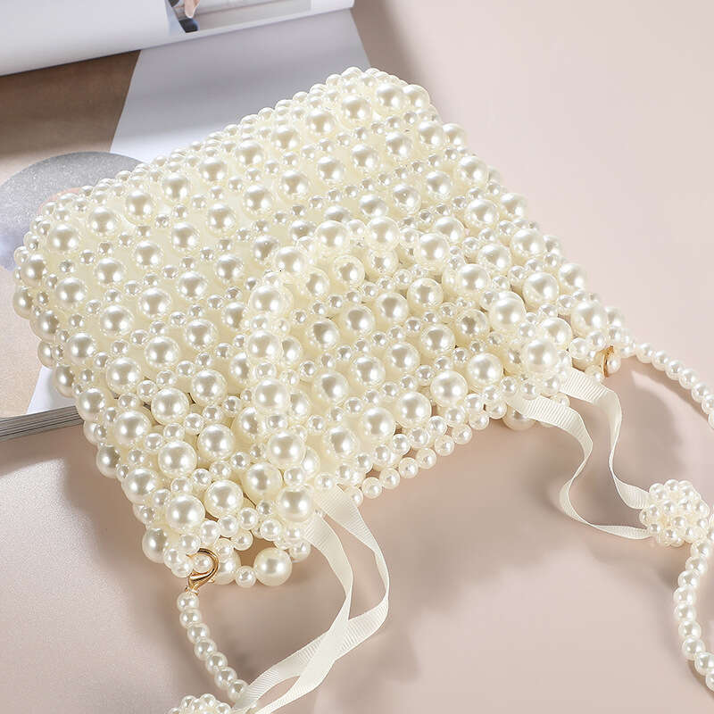 Dinner Bag New Pearl Handbag Korean Creative Fashion Simple And High End Banquet Bag Crossbody Bag KQ
