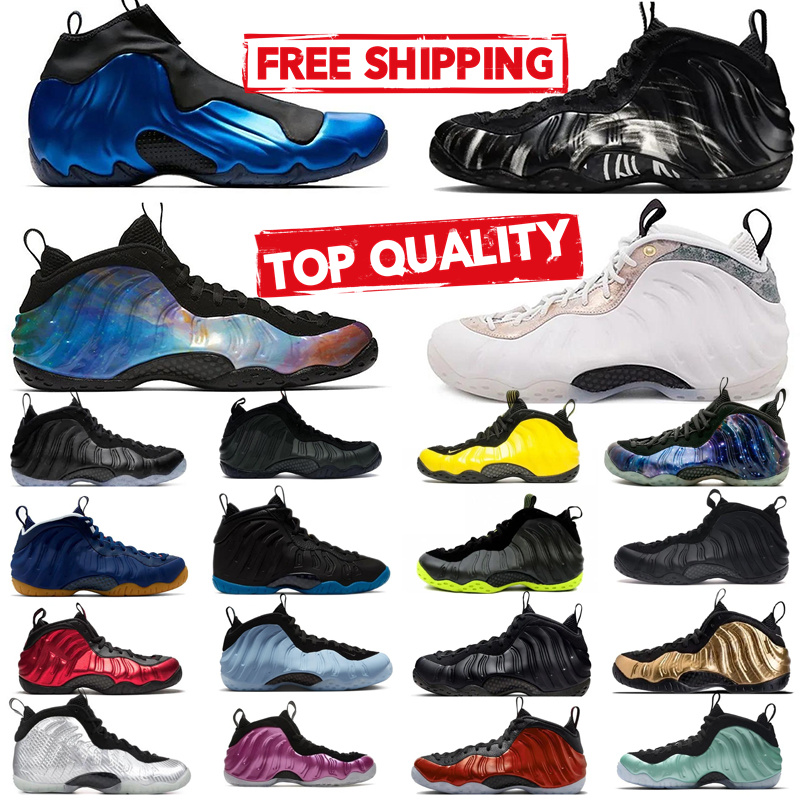 Designer foamposit One penny Shoes Galaxy Royal Metallic Red Anthracite Black Volt Chrome White ParaNorman Dream A World Men Basketball Trainers Sports sneakers