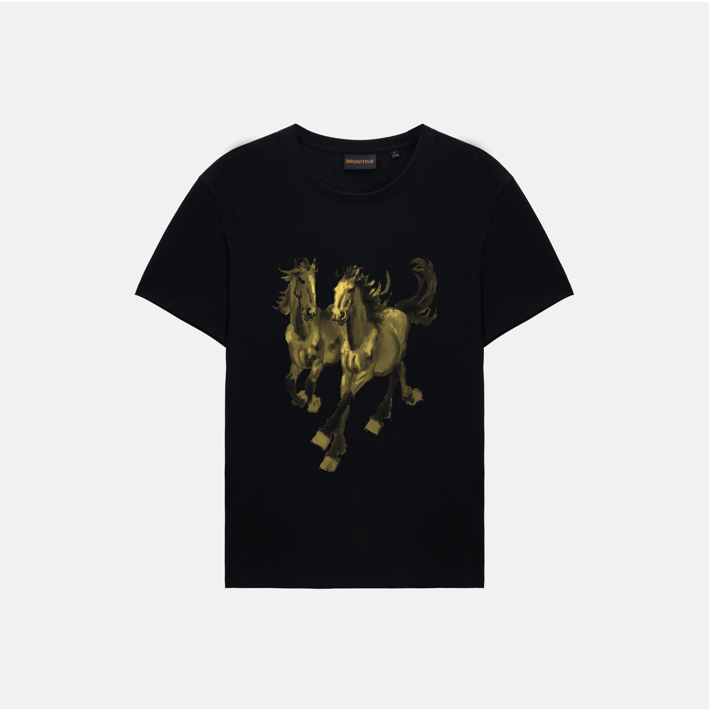 Comfortable Breathable Graphic Tee Featuring Durable Colorfast Printing Style