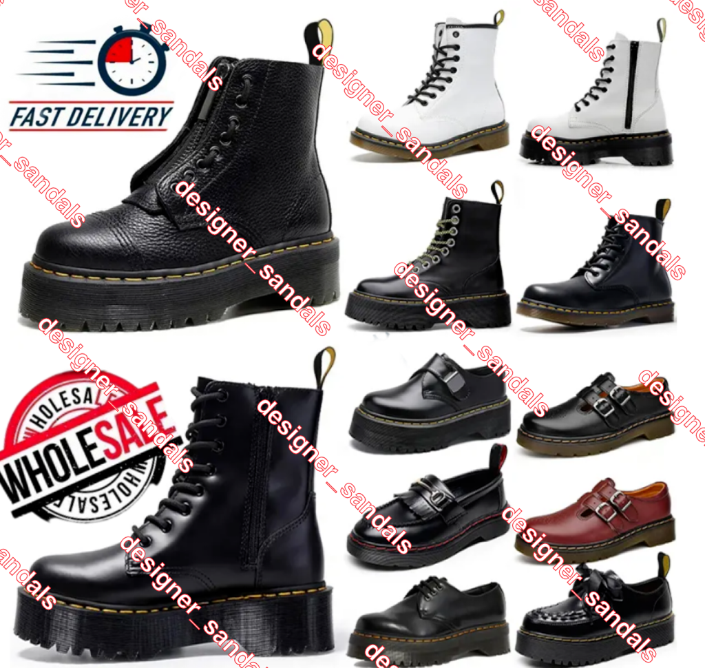 2025 Free Shipping designer boots men women platform triple black ankle marteen booties slide mens womens boot outdoor shoes