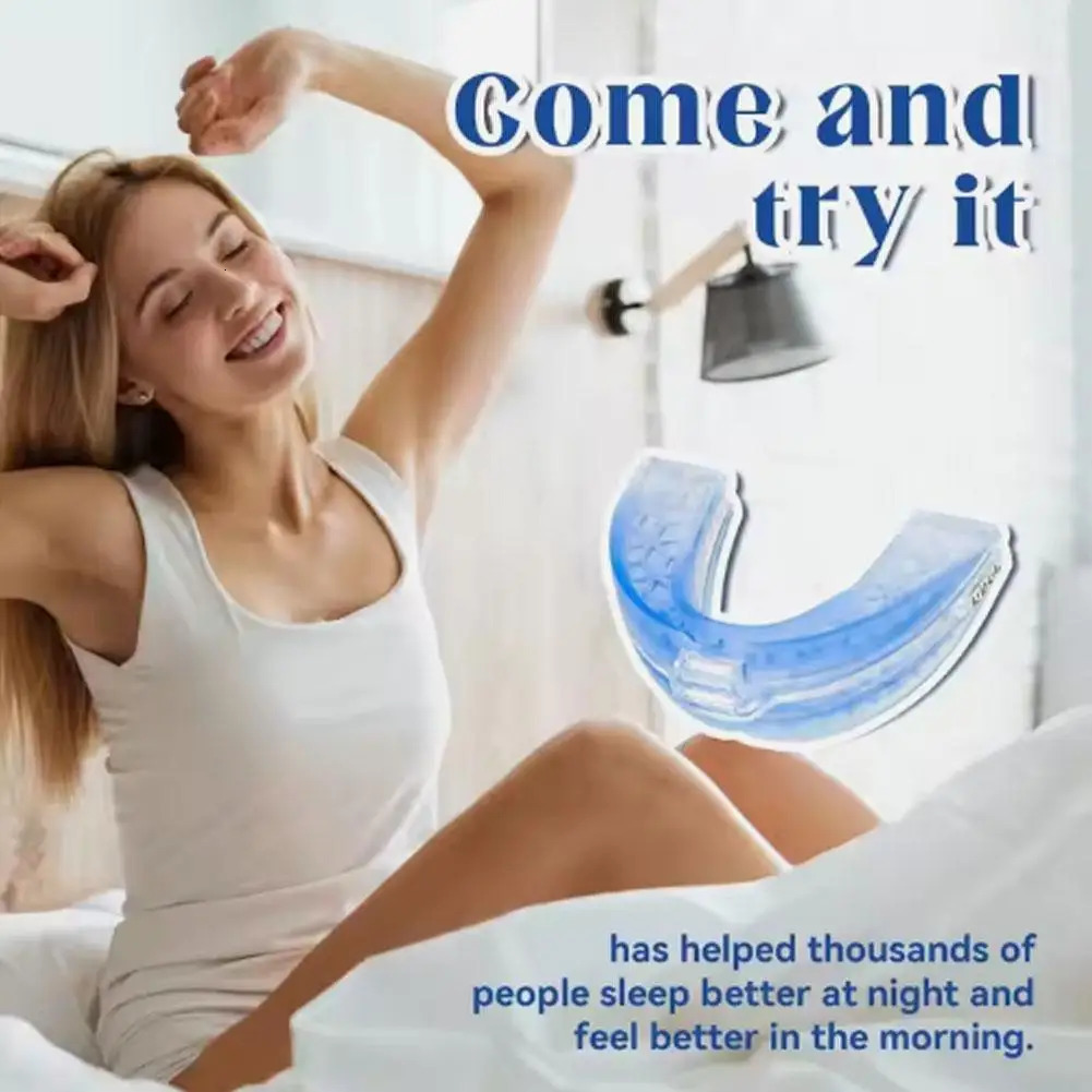 Adjustable Anti Snoring Mouth Guard Anti-Snoring Mouthpiece Sleeping Devices Bruxism Snoring Stopper Improve Sleep Mouthpiece 250506