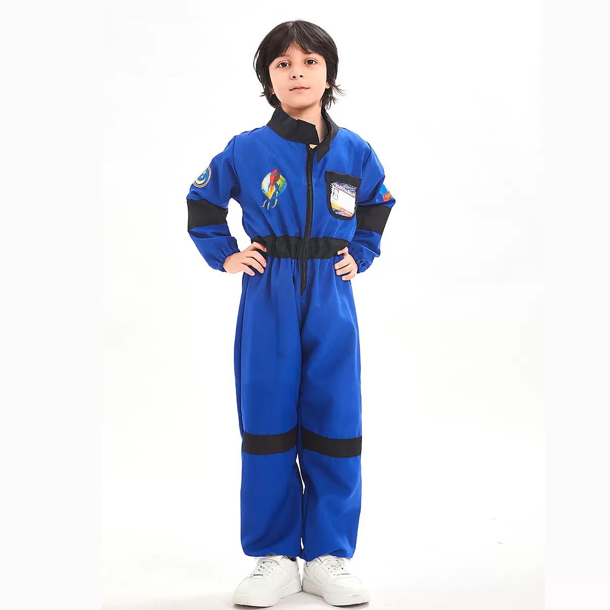 KHH0012 Children's Spacesuit, Halloween performance suit, astronaut gloves, festival party performance, role-playing