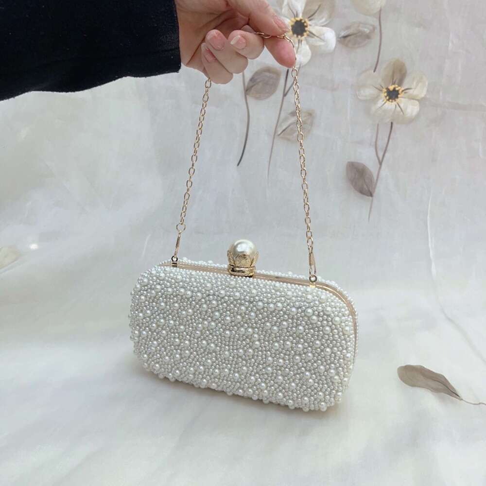 Dinner Bag New With High End Feel Engagement Handbag Cheongsam Dress Bag Elegant Pearl Bag For Socialite Banquet KQ