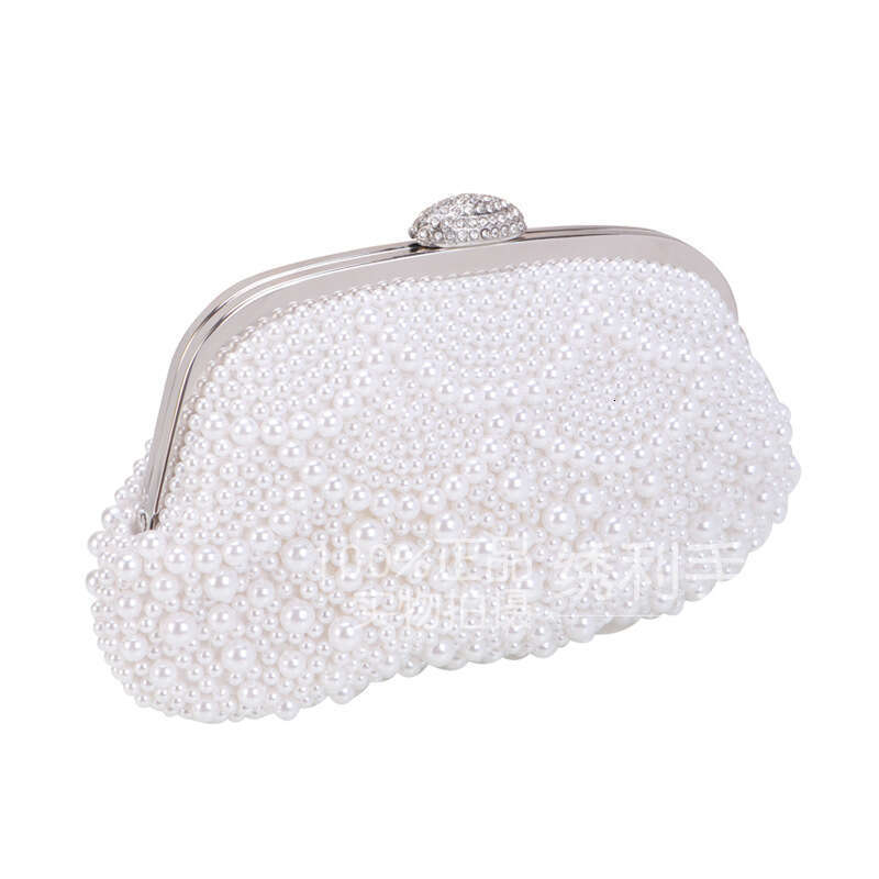 Dinner Bag New Embroidered Banquet Fashion Pearl Celebrity Bridal Shoulder Dress Evening Bag Women S Handbag KQ