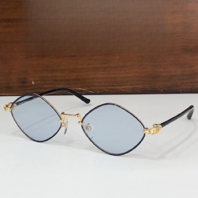 High Quality Men Sunglasses Classic Luxury Designer Women Glasses Titanium Punk Business Design Prescription Spectacle Frames UV400 with box DIAMOND D