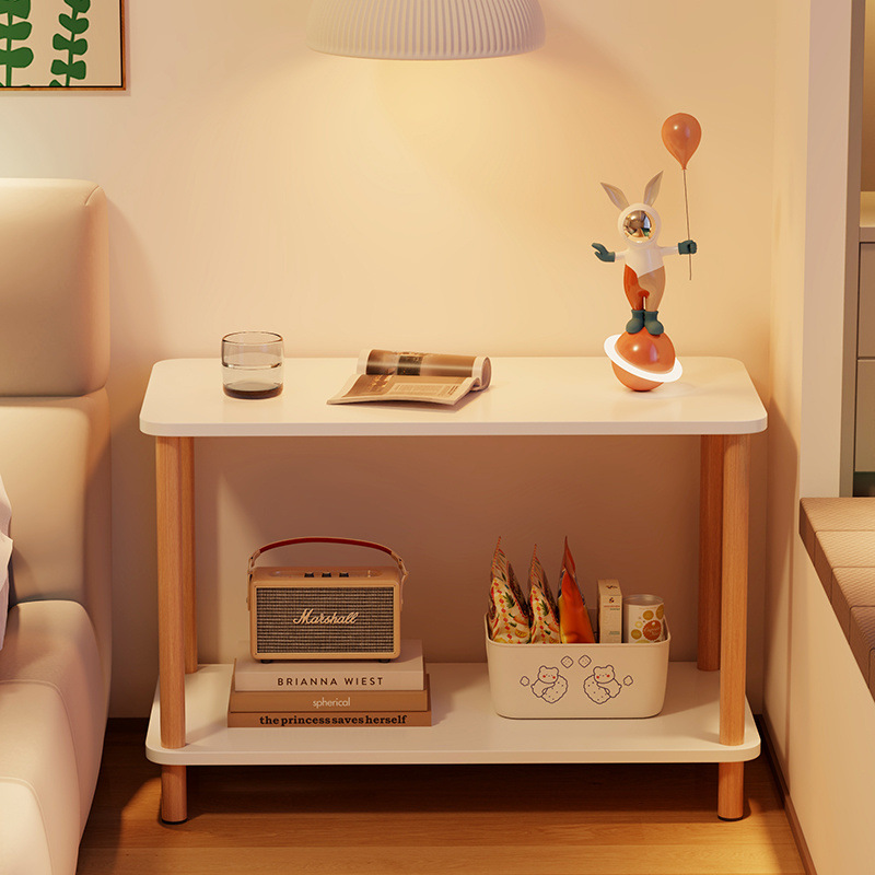 B576 Sofa side table coffee table living room small table side cabinet movable