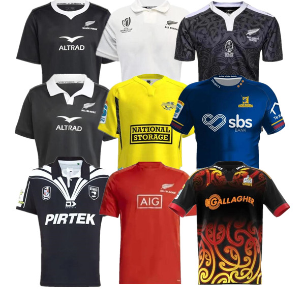 24 25 Black Rugby Shirt Black New Zealand Fashion Sevens 2024 2025 Super Rugby Tank Top POLO Maillot Camiseta Maglia Top