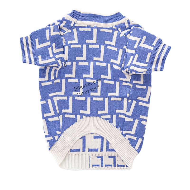 Designer Dog Clothes Dogs Sweater Soft Puppies Clothing Classic Letter Pattern Winter Puppy Sweaters Warm Apparel Outfit for Small Medium Dogs XL A321