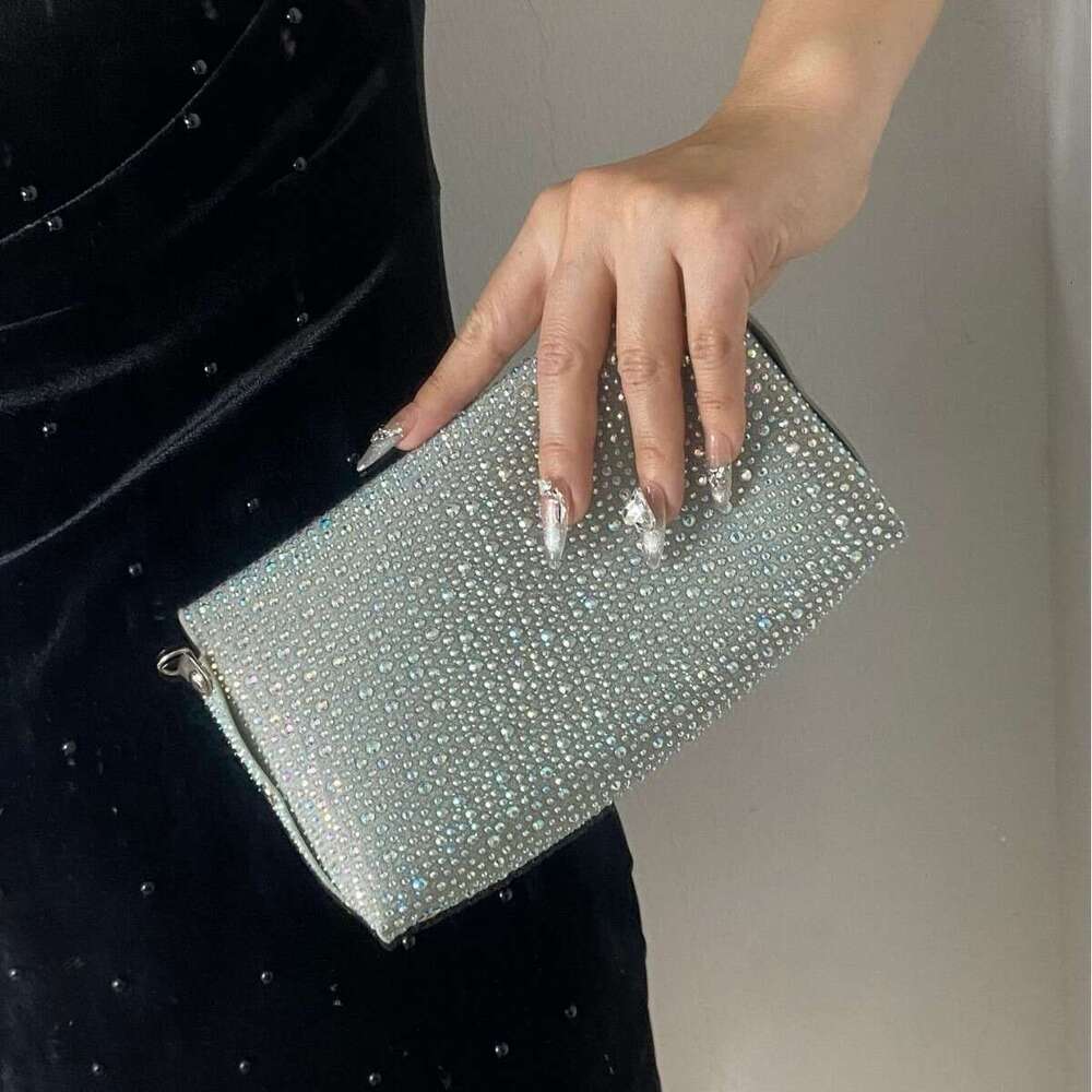 Dinner Bag Dinner Bag New Banquet With Diamond Inlaid Women S Dress Handheld Evening Bag Chain Colorful KQ KQ