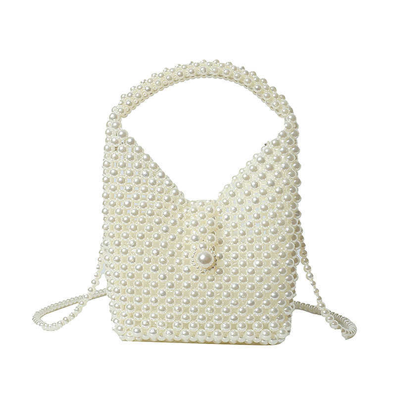 Beaded handbag for women 2025 new fashion versatile handbag accessories dinner bag casual chain crossbody bag