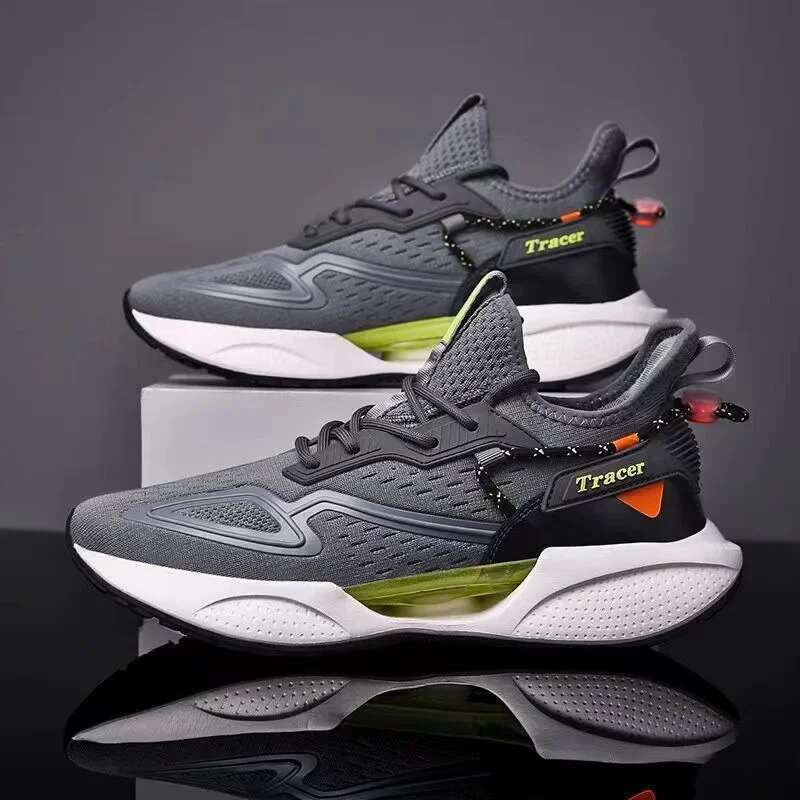 2025 Men Casual Sneakers Running Outdoor Sneaker Fashion Sports Shoes Mesh Breathable Cushioning Basketball Footwear