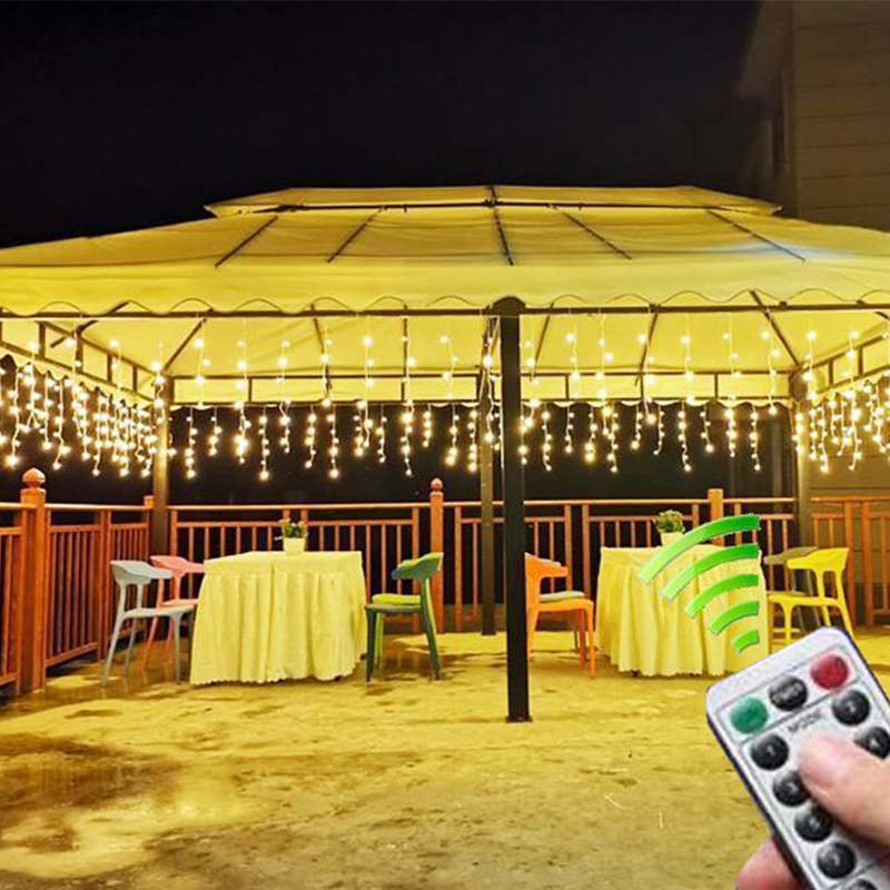 Outdoor Christmas Decorations - Colorful LED Lit Snowmen Lights Set hot-sale products