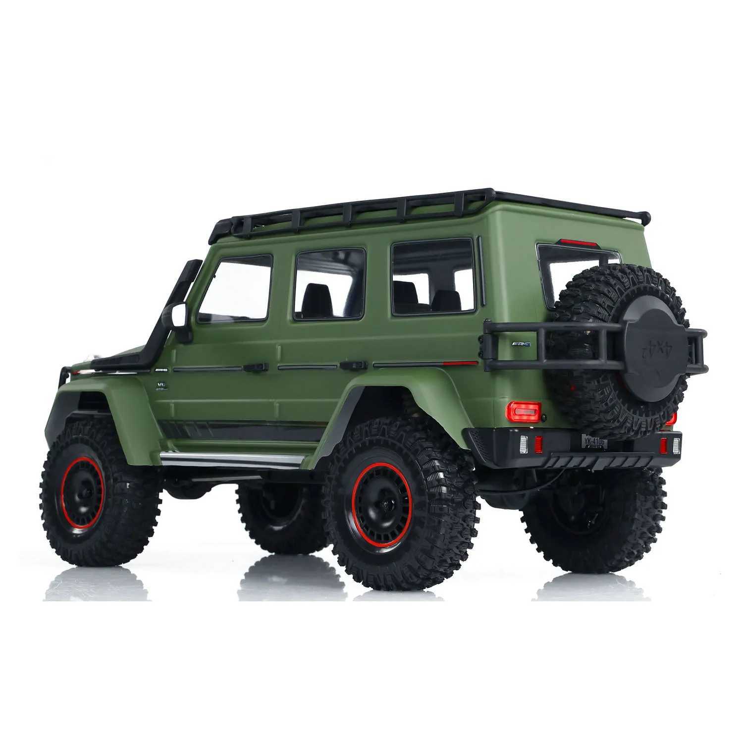 RC Crawler 4WD 1/10 RC Off Road Vehicle Car YIKONG YK4106PRO Radio Control Climbing Car Light Servo RC Toys Model Boys Gifts z250508