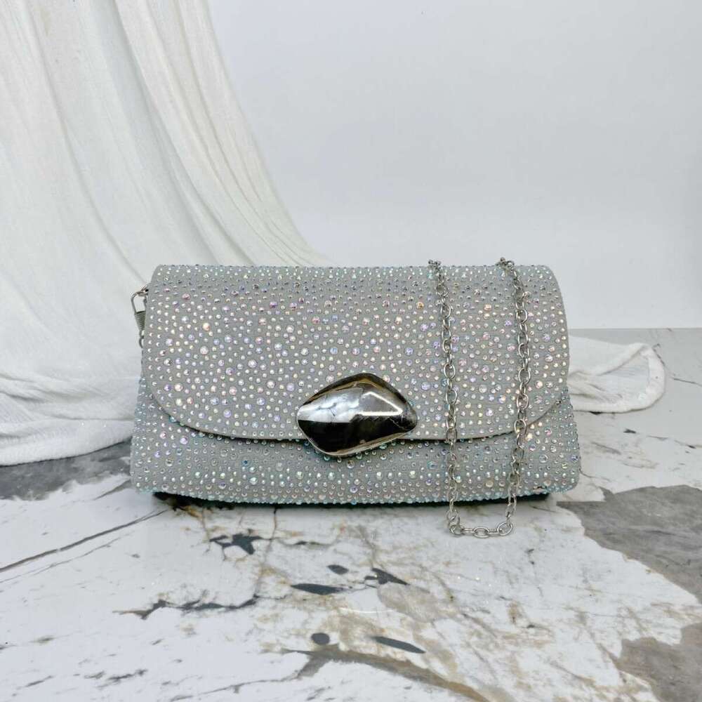 Dinner Bag Dinner Bag New Banquet With Diamond Inlaid Women S Dress Handheld Evening Bag Chain Colorful KQ KQ