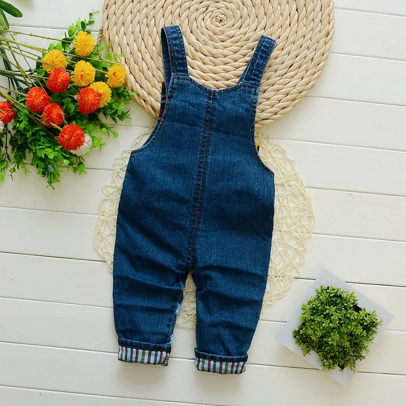 IENENS Toddler Infant Boy Long Pants Denim Overalls Dungarees Kids Baby Boys Jeans Jumpsuit Clothes Clothing Outfits Trousers 250508