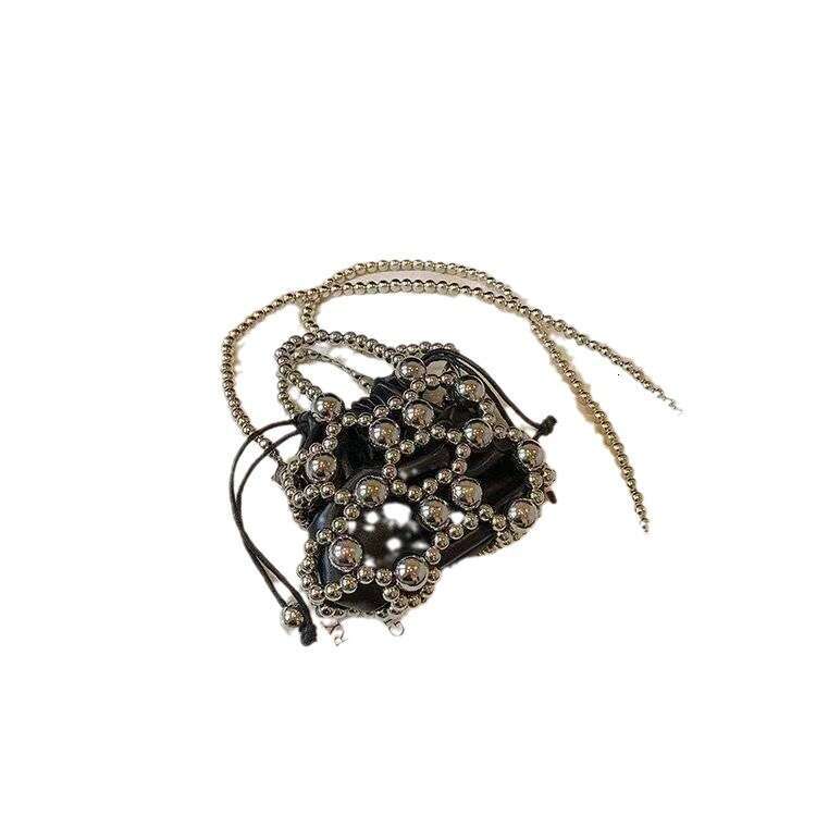 Dinner Bag Dinner Bag Mini Handmade Chain Weaving New Beaded Handheld Fashion Small Pearl Bag KQ KQ