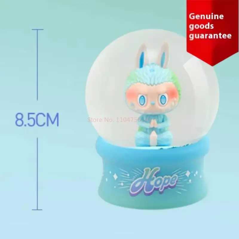 Original The Monsters Labubu V3 Big Into Energy Series Crystal Ball Blind Box Cute Labubu Crystal Ball Mystery Box Decor Gift Z250508