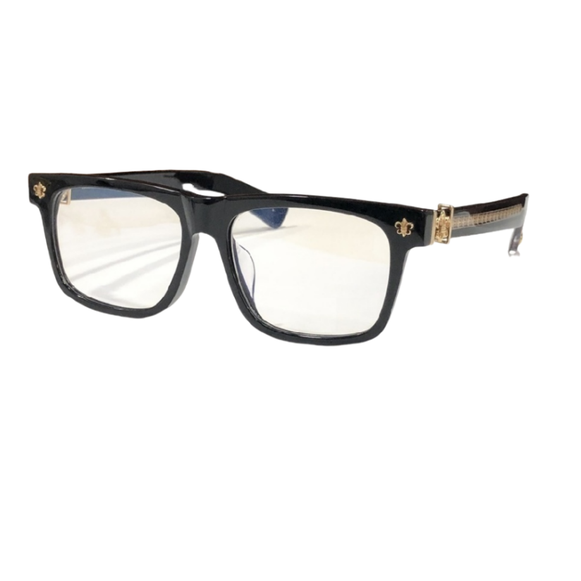 High Quality Men optical glasses Classic Luxury Designer Women eyeglass Titanium Punk Business Design Prescription Spectacle Frames with BOX LUNCH-A S