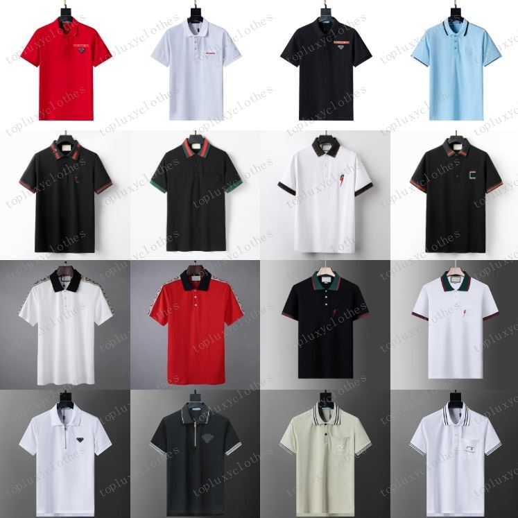 Mens t shirt Designer Polo Shirt Men's Polos High end Polo Fashion Polo Collar Men's Top T-shirt Women's T-shirt Luxury Casual Men's Clothing polo