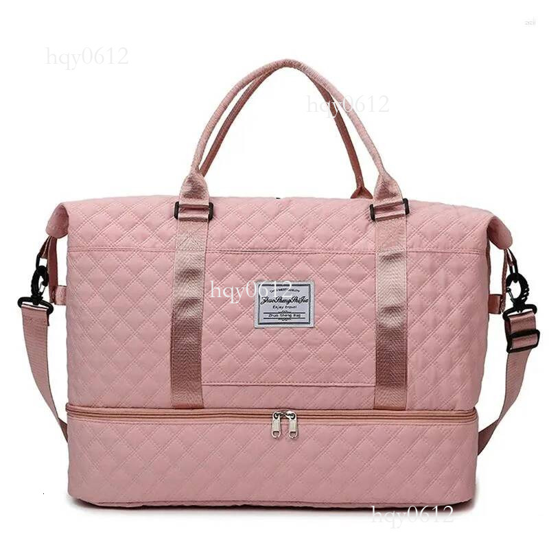new designer Duffel Bags Carry On Travel Bag Large Capacity Weekender Overnight Duffle With Shoe Compartment Sports Fiess Handbag For Women