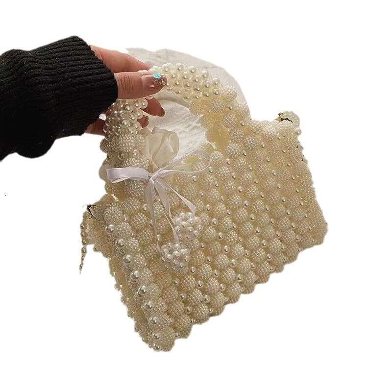 Dinner Bag Dinner Bag Yangmei Niche Handbag Handmade Versatile High End Outfit Pearl Bag Crossbody Bag KQ KQ