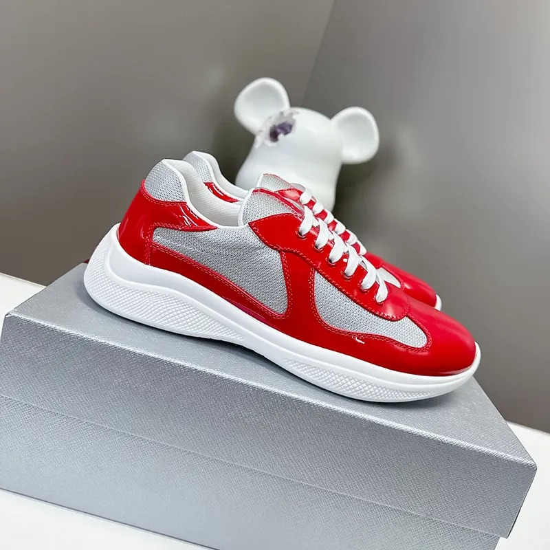 Top Casual Shoes Designer Shoe Leather Lace Up Fashion Platform Best Quality Woman Shoe Mans Shoe Sneakers White Black Luxury Velvet Suede Size 35-46