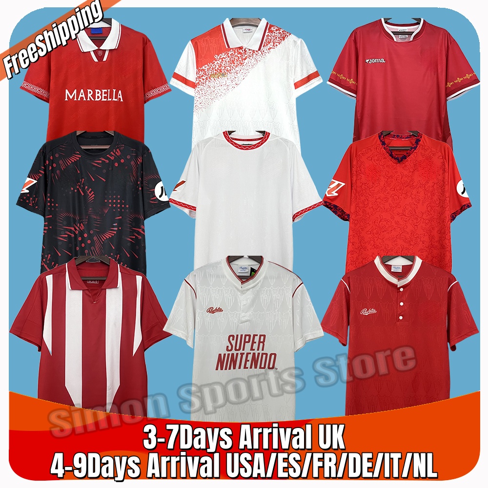 Seville 24 25 Seville football jersey sevilla jersey Spain soccer jerseys SERGIO RAMOS SOW FC Retro 91 92 94 camiseta sevilla soccer jersey Futbol football kits S-4XL