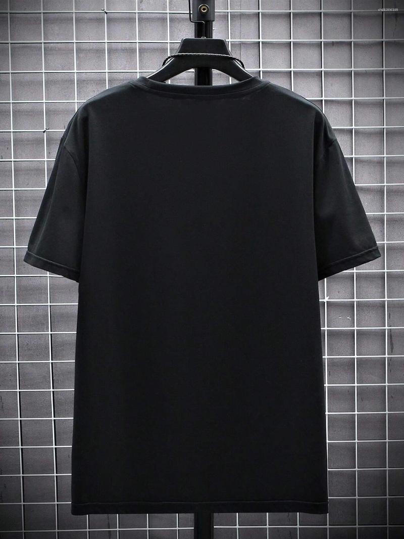 Men's T Shirts Oversized Loose Casual Hip Hop Cotton Bodybuilding T-Shirt Fitness Fashion Training Short Sleeves Tees Tops
