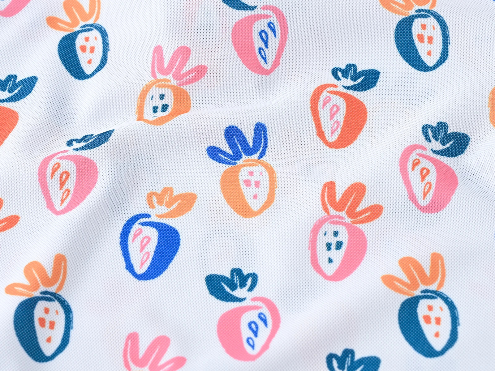 Printing lovely boys and girls fashion printing breathable button blouse leisure classic lapel micro-elastic POLO shirt 250515