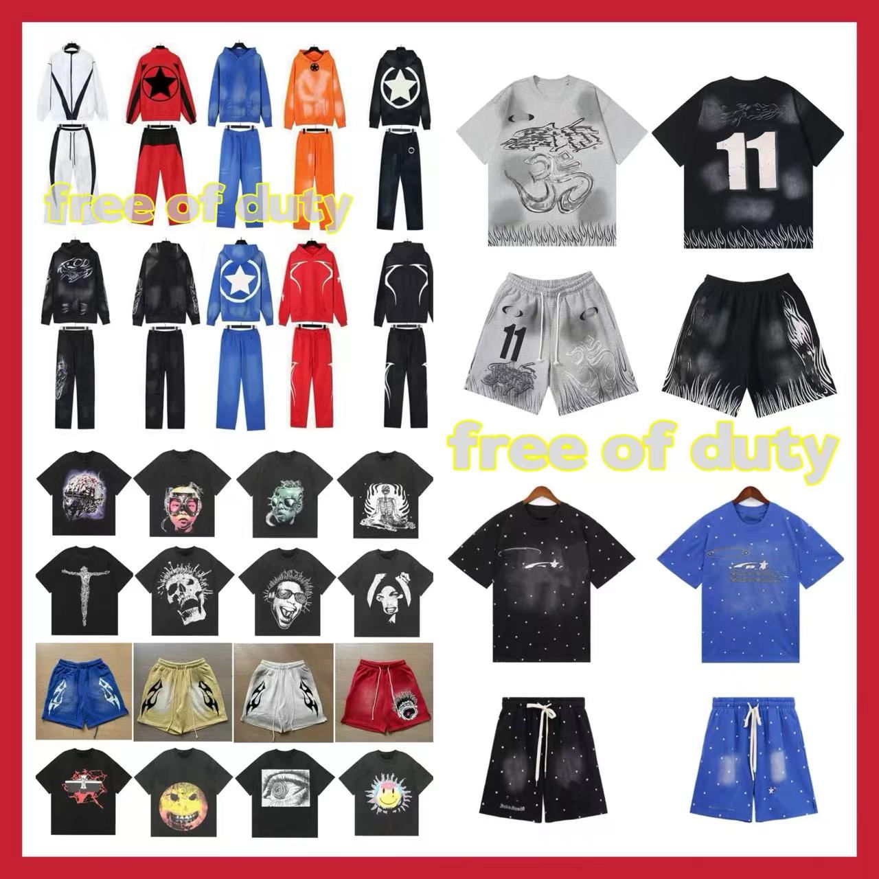 8100% cotton crew neck short sleeve breathable black loose fitting oversized printed casual luxury brand