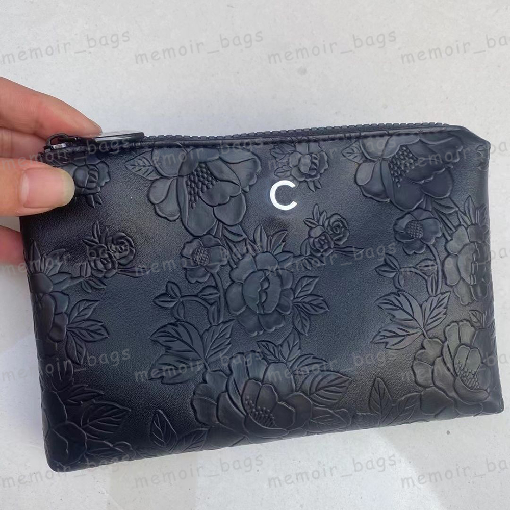 Mini Makeup Bag Designer Wallet Mens Toiletry Bags Women Purse Classic Letter Zipper Shell Pouch Leather Cosmetic Cases Luxury Make Up Bags
