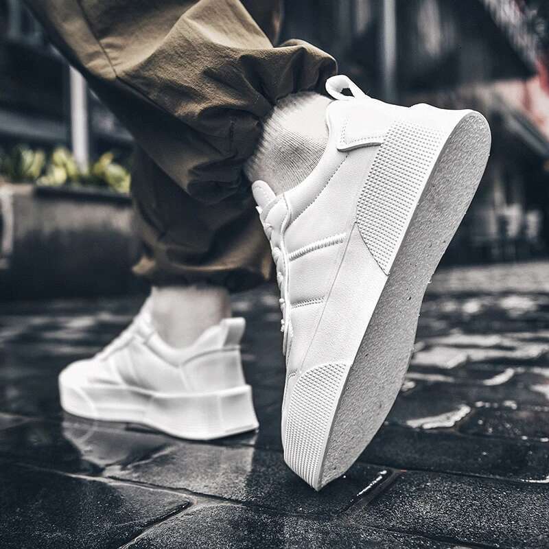 White Casual Original Lightweight Shoes For Men Breathable Flats Men'S Sneakers Chaussure Hommes