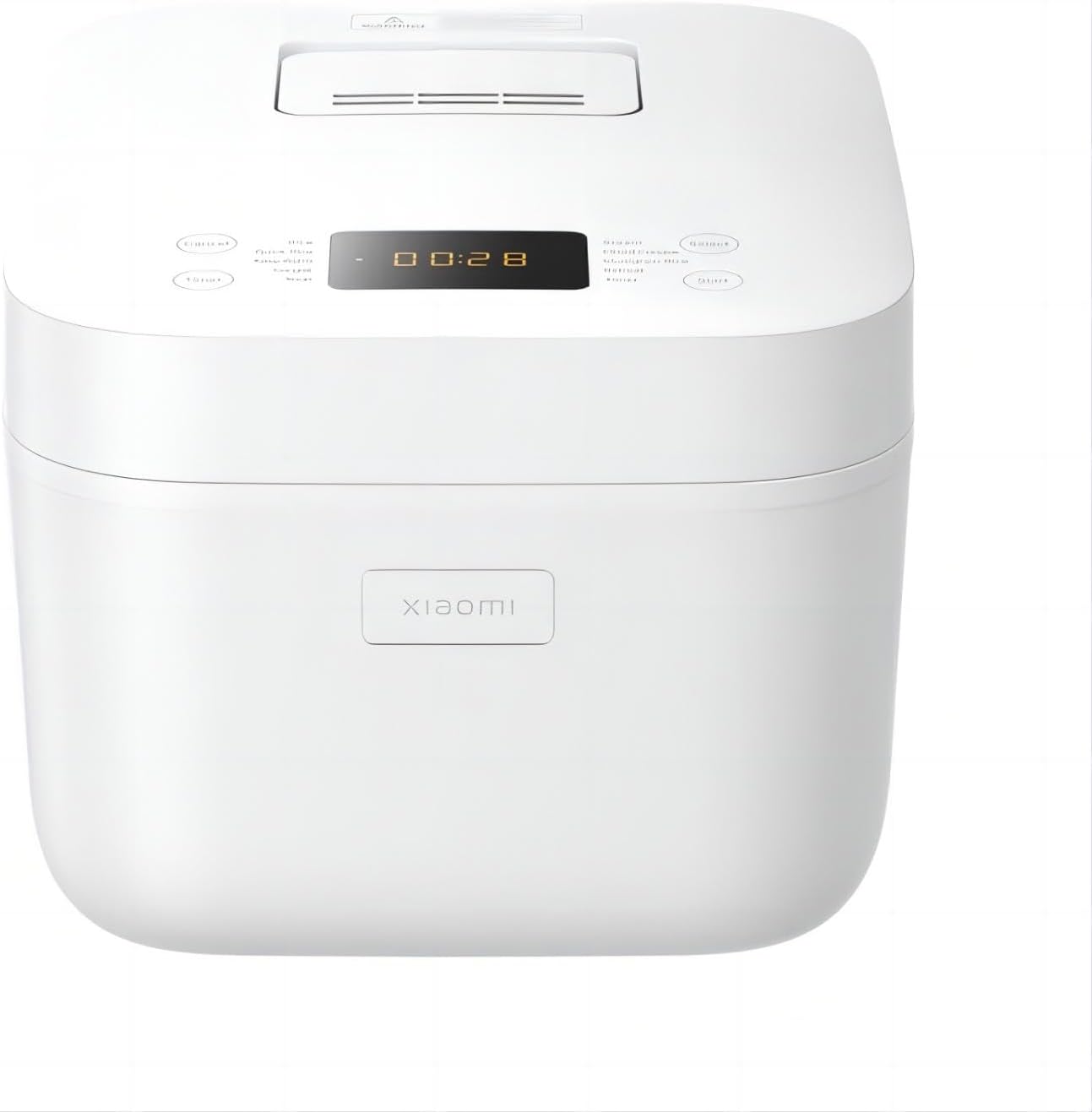 Xiaomi Multifunctional Rice Cooker 4 L, Compact & Quick, Rice Cooking in 30 Minutes, 6-Layer Non-Stick Inner Pot, 24 Hours Timer & 12 Hours Warming Fu