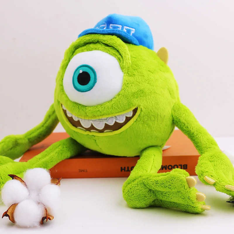 Disney 30cm Monsters University Plush Toy Mike Wazowski Sullivan Dolls Kawaii Monster Inc Stuffed Animals Set For Boys Gift Z250508