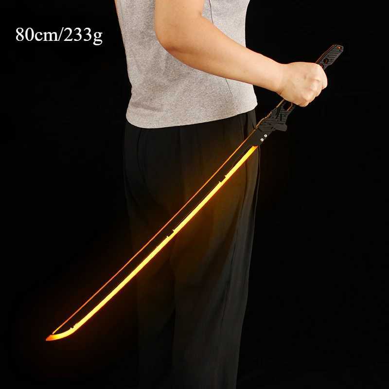 80cm lightsaber cyberpunk sleep/Luofeng weapon/Sirius sword/Crypto Heirloom/RGX 11 Proz lightsaber glow Katana Halloween toy T250508 - view 5