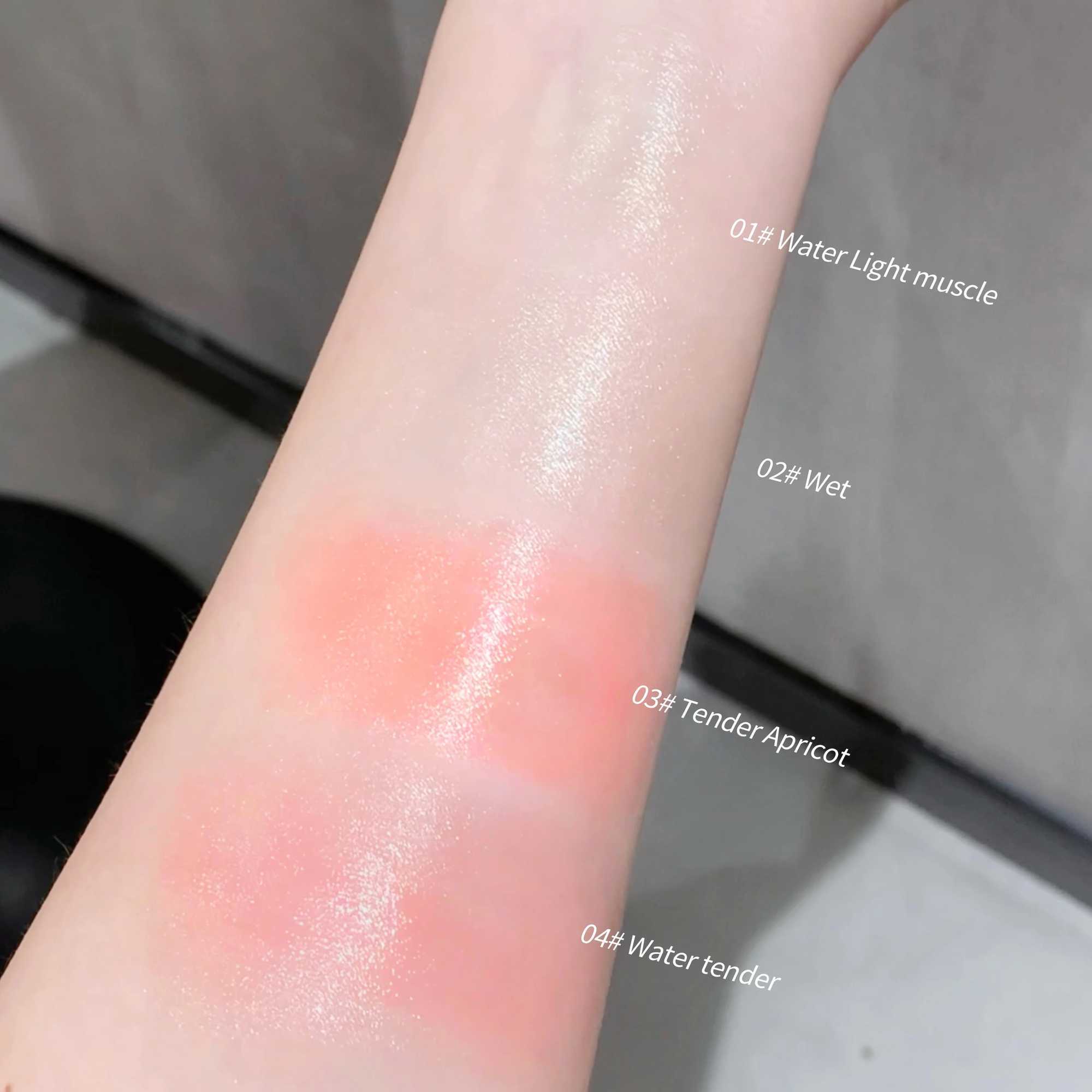 Water-Based High-Shine Glow Stick Moisturizing Illuminating Primer Natural Glow And Contour Fine Micro-Sparkles Long-Lasting XJ250618