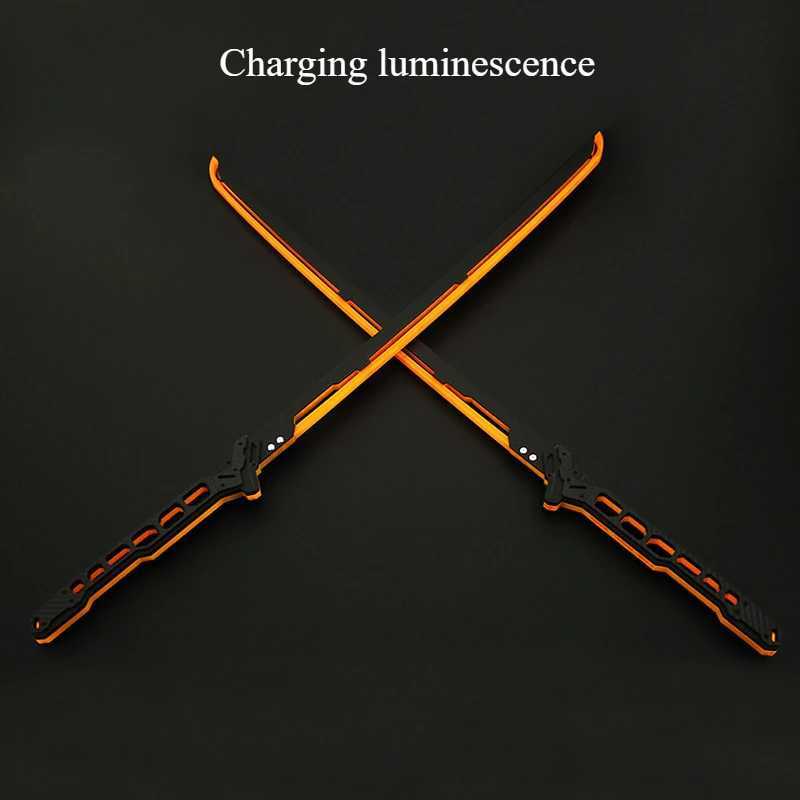 80cm lightsaber cyberpunk sleep/Luofeng weapon/Sirius sword/Crypto Heirloom/RGX 11 Proz lightsaber glow Katana Halloween toy T250508 - view 4