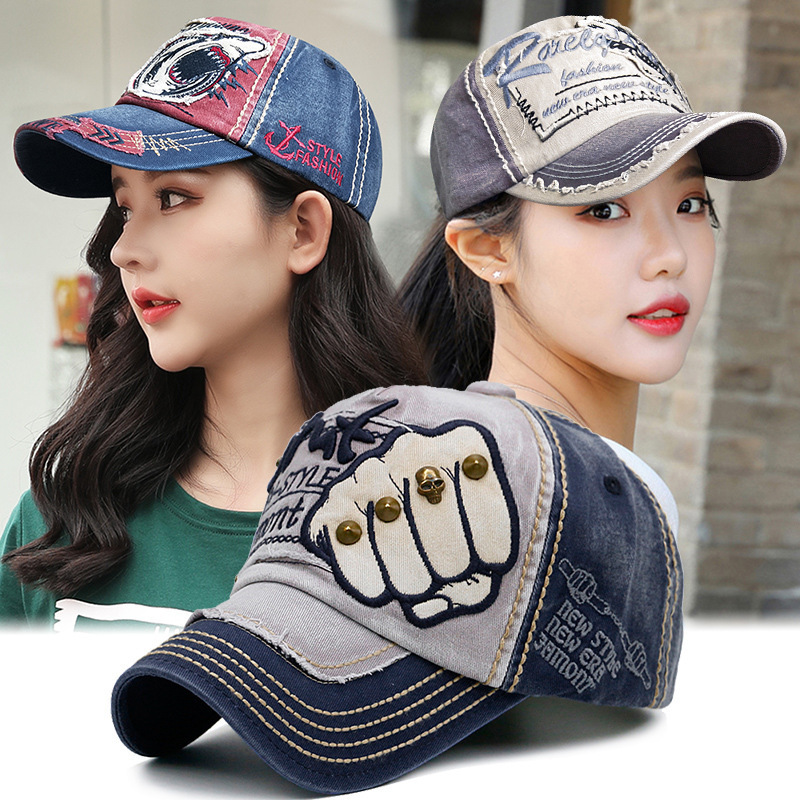 Girl 's Cotton Trucker Cap 5 Panel Sun Breathable Hat Summer Baseball Seventy Hats For Women 220310