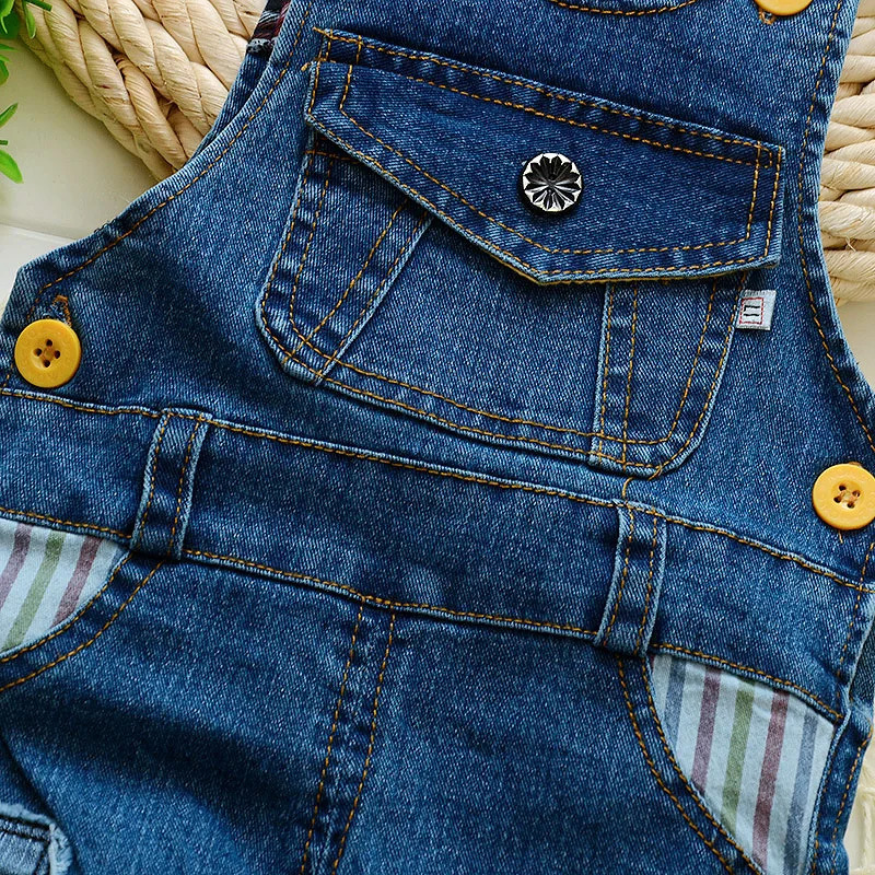 IENENS Toddler Infant Boy Long Pants Denim Overalls Dungarees Kids Baby Boys Jeans Jumpsuit Clothes Clothing Outfits Trousers 250508