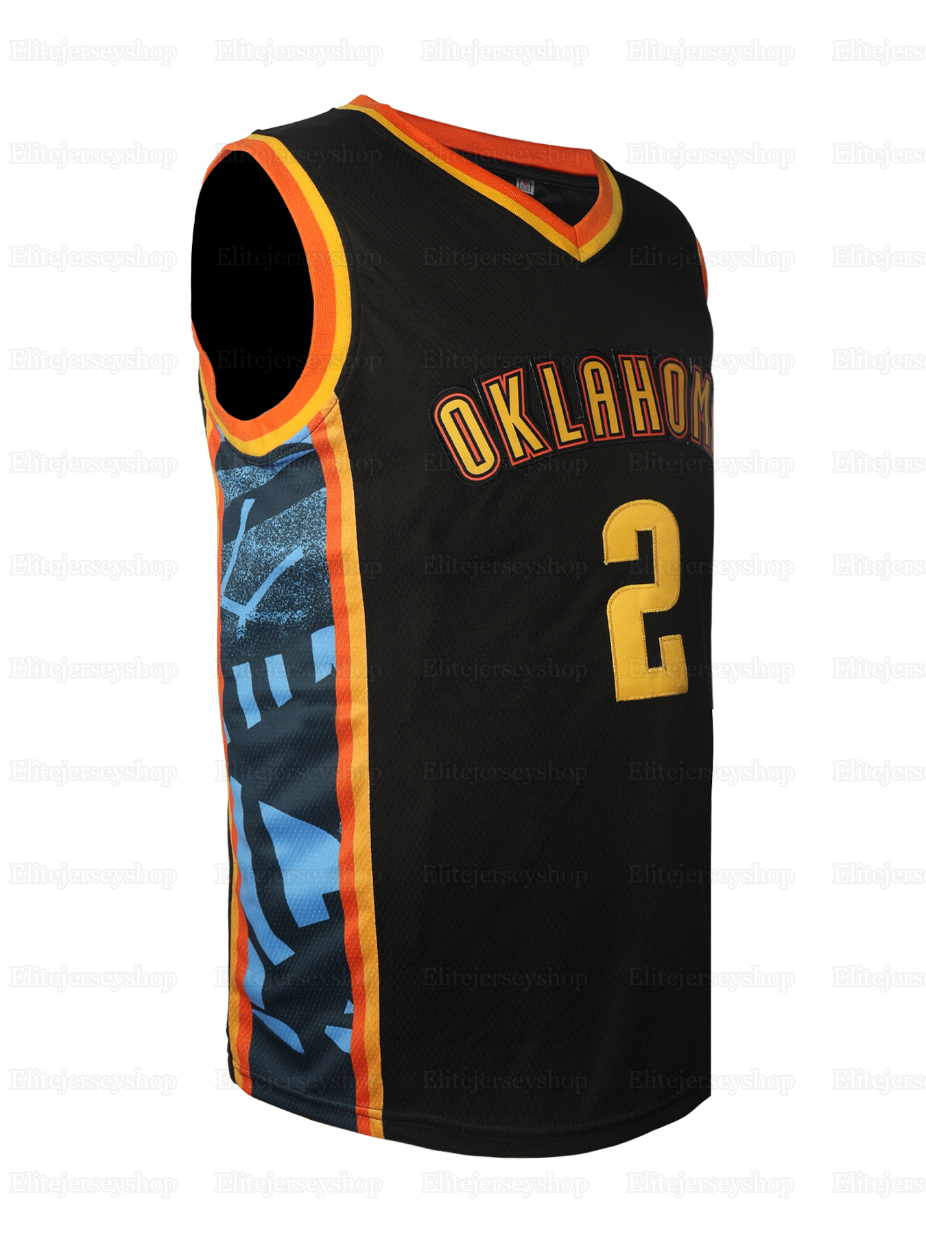 Custom Basketball Jersey 2 Shai Gilgeous-Alexander Luguentz Dort Ousmane Dieng Alex Ducas Adam Flagler Isaiah Hartenstein Chet Holmgren Dillon Jones M