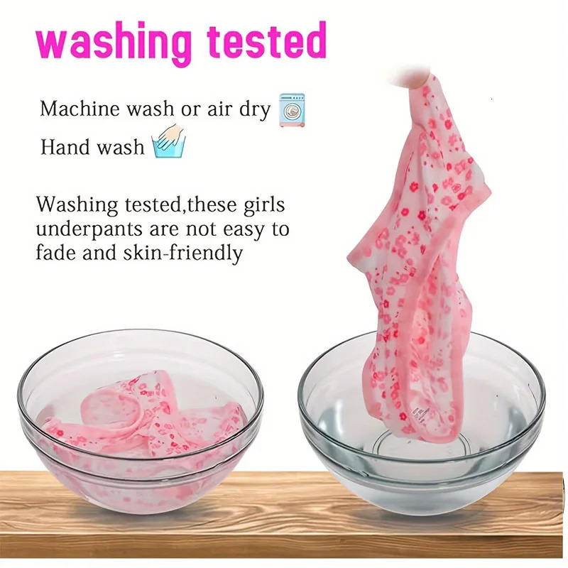 Multi-Pack 3/6/12Pieces Floral Baby Girls Briefs Cotton Toddlers Girls Panties Kids Underwear Soft Children Underpants For 2-11T 250508