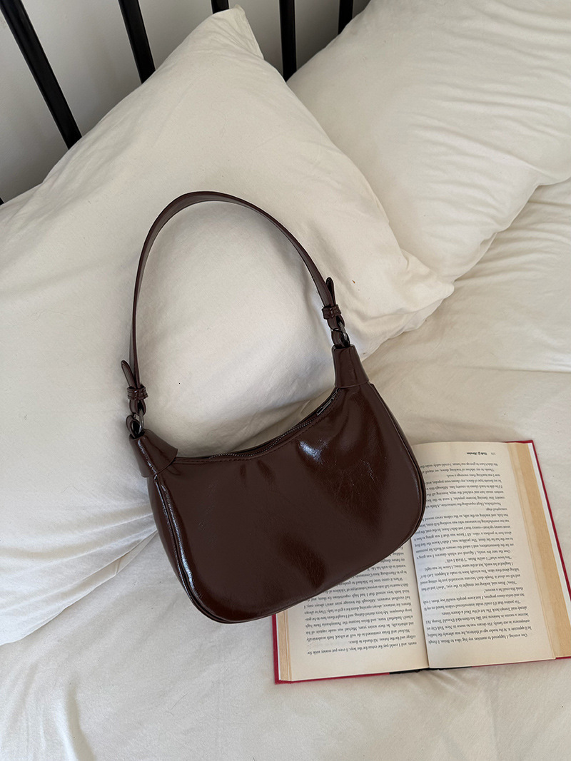 Niche Underarm 2025 New Fashion Single Shoulder Soft Leather Dumpling Versatile Crossbody Bag for Women