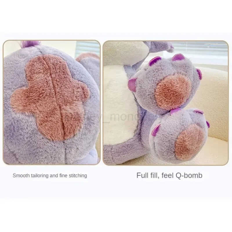 Disney Cartoon Purple Stitch Doll Star Baby Kawaii Plush Toy Girls Birthday Doll Girlfriend Valentines Day Gift 25cm/30cm/45cm Z250508