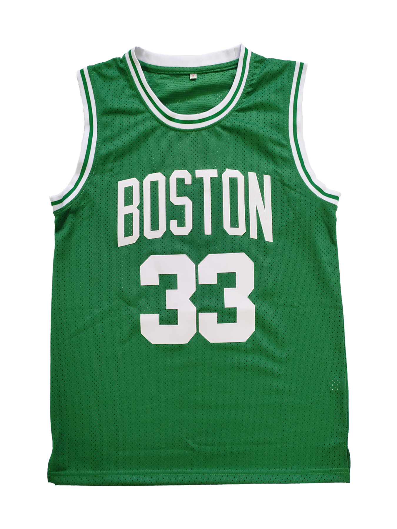 In Stock Basketball Jersey 7 Brown 33 BIRD 100% Stitched Fast Shipping Embroidered Letter Number Design