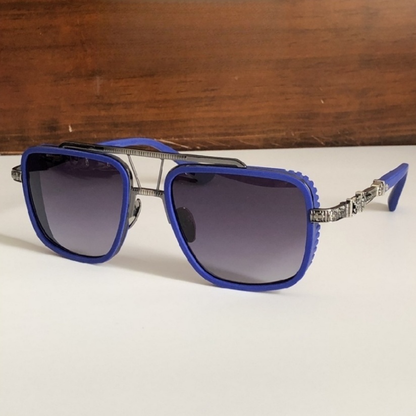 High Quality Men Sunglasses Classic Luxury Designer Women Glasses Titanium Punk Business Design Prescription Spectacle Frames UV400 PUSHIN ROD II Size